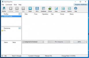 Disk Pulse Pro main screen