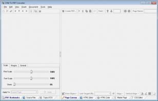 CHM To PDF Converter Pro main screen