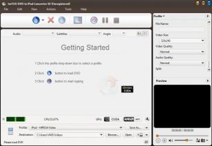 ImTOO DVD to iPod Converter SE main screen