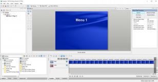 Sony DVD Architect Studio main screen