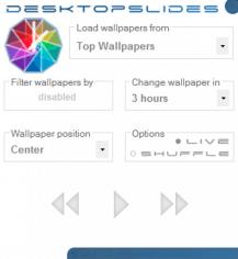 DesktopSlides main screen