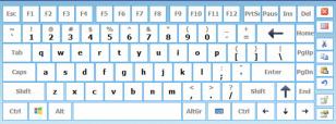 Hot Virtual Keyboard main screen