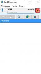 LAN Messenger main screen