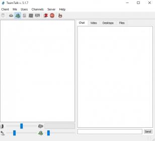 TeamTalk main screen