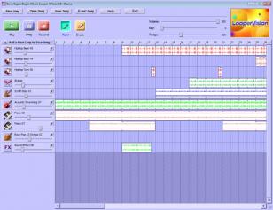 Super Duper Music Looper XPress main screen