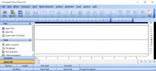 SuperEZ Wave Editor main screen