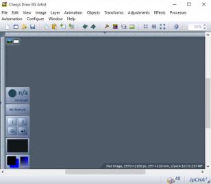 Chasys Draw IES main screen