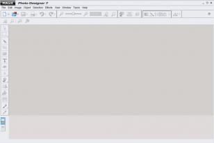 MAGIX Photo Designer main screen