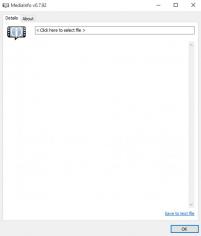 MediaInfo Lite main screen