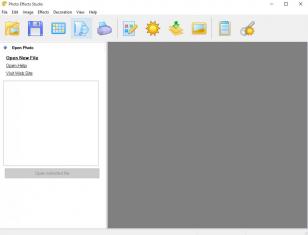 Photo Effects Studio main screen