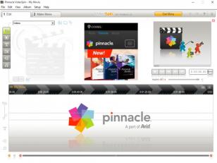 Pinnacle VideoSpin main screen