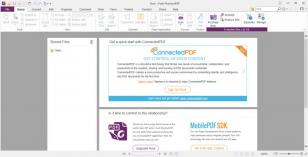 Foxit PhantomPDF Standard main screen