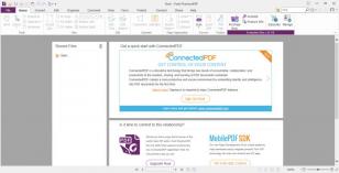 Foxit PhantomPDF Standard main screen
