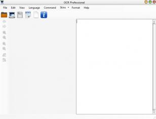 OCR Professional main screen