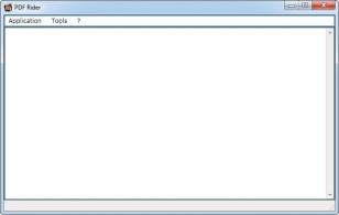 PDF Rider main screen