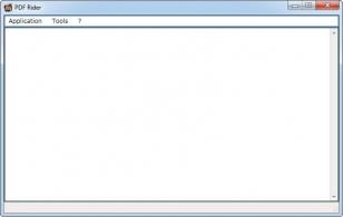 PDF Rider main screen