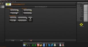 APS Accounting and Stock Control HR CS main screen