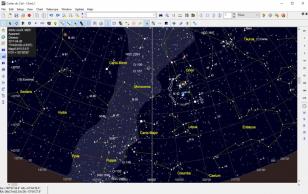 Cartes du Ciel main screen