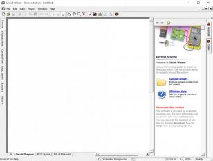 Circuit Wizard Demonstration main screen
