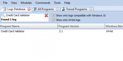 Uninstall Credit Card Validator With Revo Uninstaller