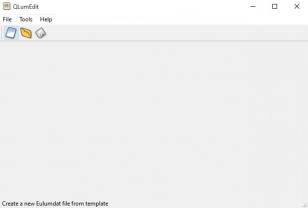 QLumEdit main screen