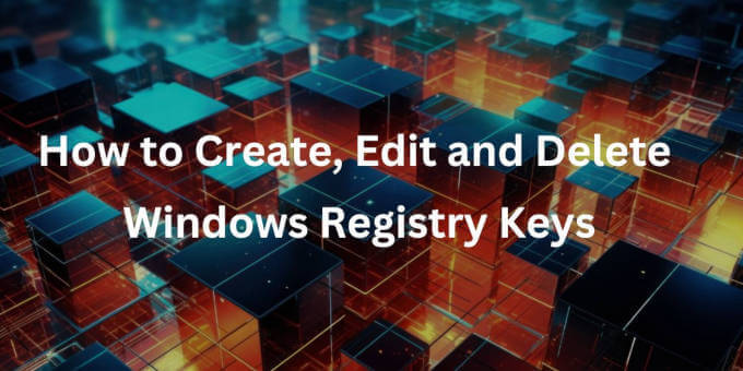 How to edit, delete and create registry keys - RevoUninstaller